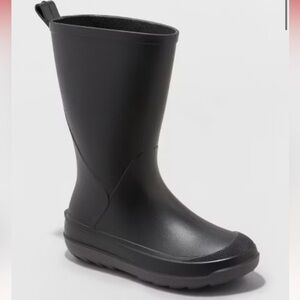 Kids' Andy Slip-On Rain Boots - Cat & Jack™ Black